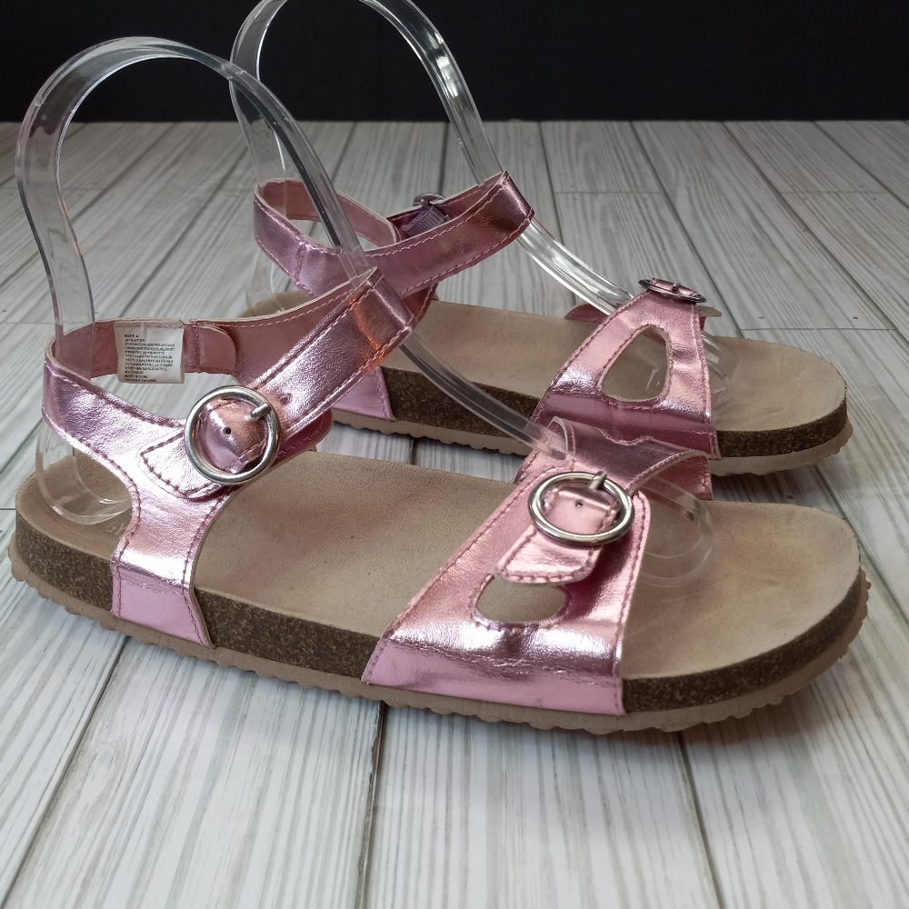 Gymboree Pink Metallic Sandals